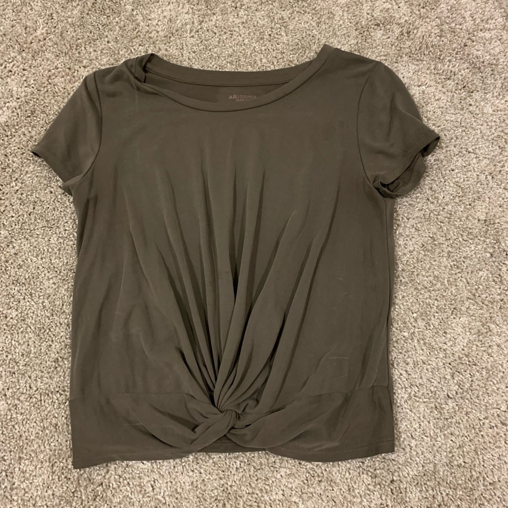 Olive green shirt